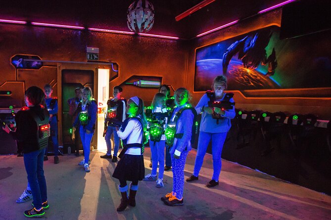 Amasing 2 Laser Tag Games in Brussels (40mn) - Two rounds inside a big Brussels maze