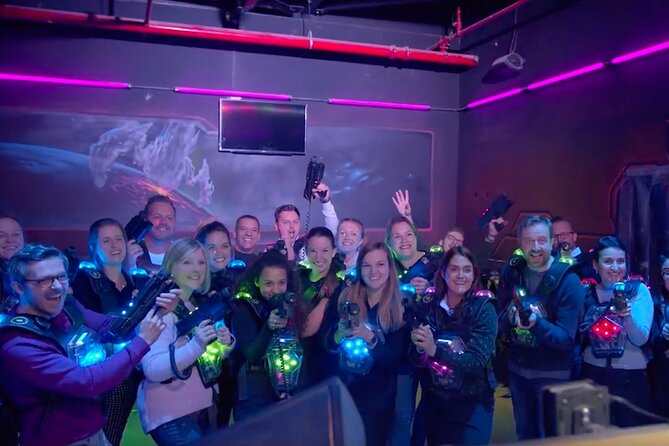 Amasing 2 Laser Tag Games in Brussels (40mn) - Staff and organization can shape the experience