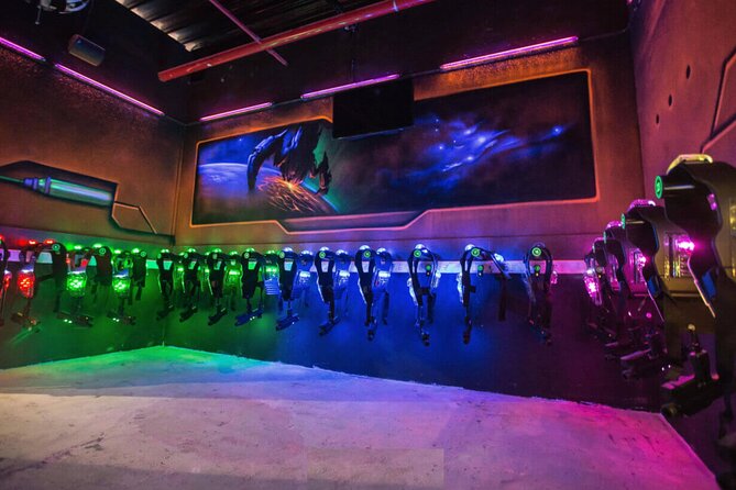 Amasing 2 Laser Tag Games in Brussels (40mn) - Price and what you receive for $27.17
