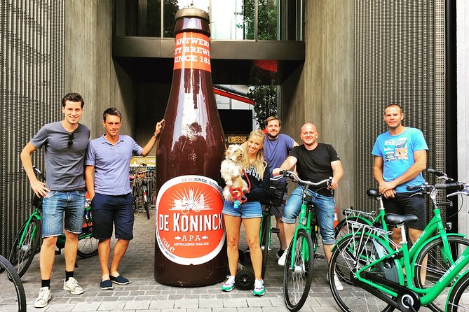 Antwerp Bike Tours - Starting near Paradijsstraat and settling onto the bikes