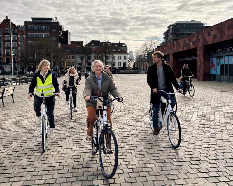Antwerp: City Highlights Guided Bike Tour - Steen castle and Antwerp’s waterfront past