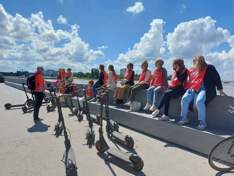 Antwerp: The Big Five City Highlights E-kickscooter Tour - The Scheldt and Het Steen