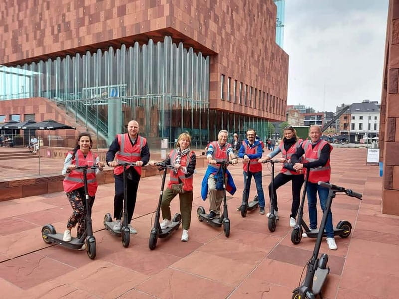 Antwerp: The Big Five City Highlights E-kickscooter Tour - Starting at Jezusstraat 37