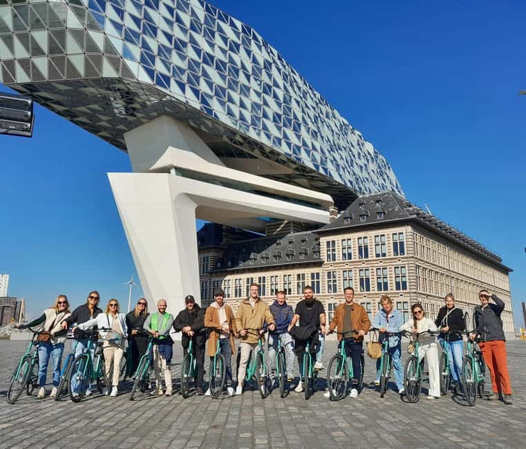 Antwerp: The Coolest Guided Bike Tour - Meeting in Paradijsstraat