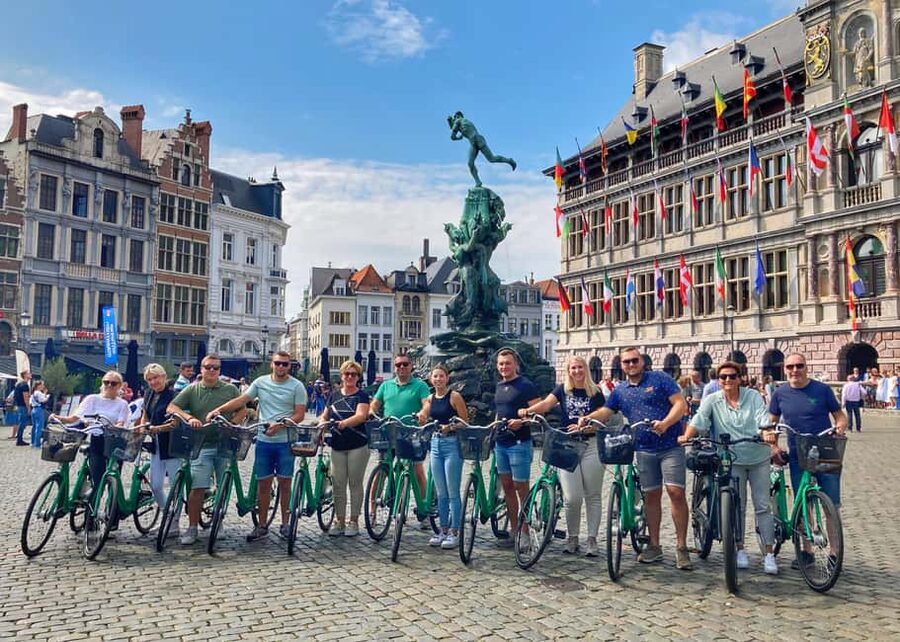 Antwerp: The Coolest Guided Bike Tour - Het Steen and the City’s Medieval Edge