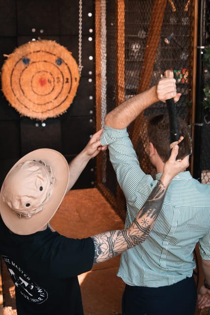 AXE THROWING EXPERIENCE IN ANTWERP - Private lanes make the session more social