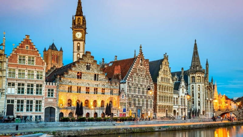 Best of Gent: Private Walking Tour with a Local - St. Bavo’s Cathedral and Ghent’s towered skyline