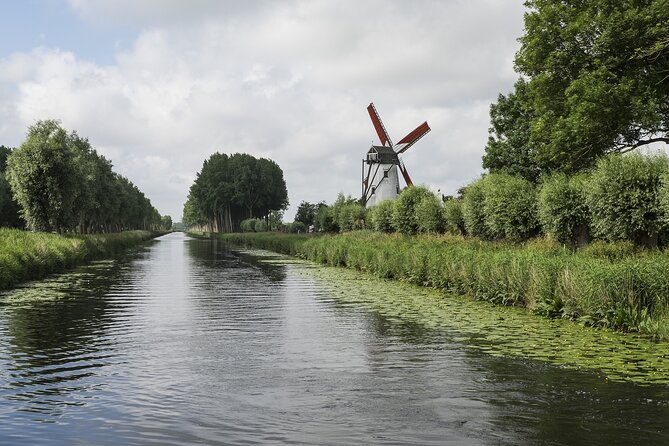 BikeTour Bruges & Damme in Spanish and English - A cafe stop for beer, waffles, or hot chocolate
