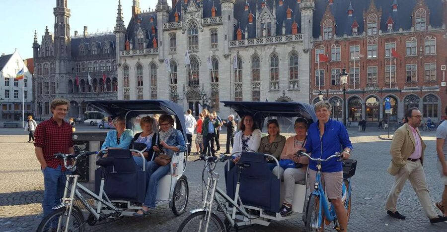 Bruges: Guided Rickshaw Tour - Why a rickshaw works so well in Bruges
