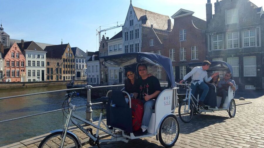 Bruges: Guided Rickshaw Tour - A practical choice for limited mobility