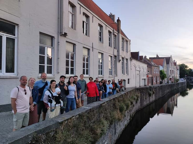 Bruges: Nightly Tales and Untold History Walking Tour - Potterierei, Augustijnenrei, and the old waterways