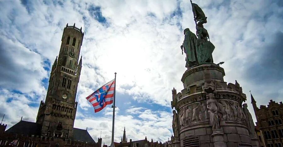 Bruges: Private Historical Highlights Walking Tour - Market Square and the medieval trading city