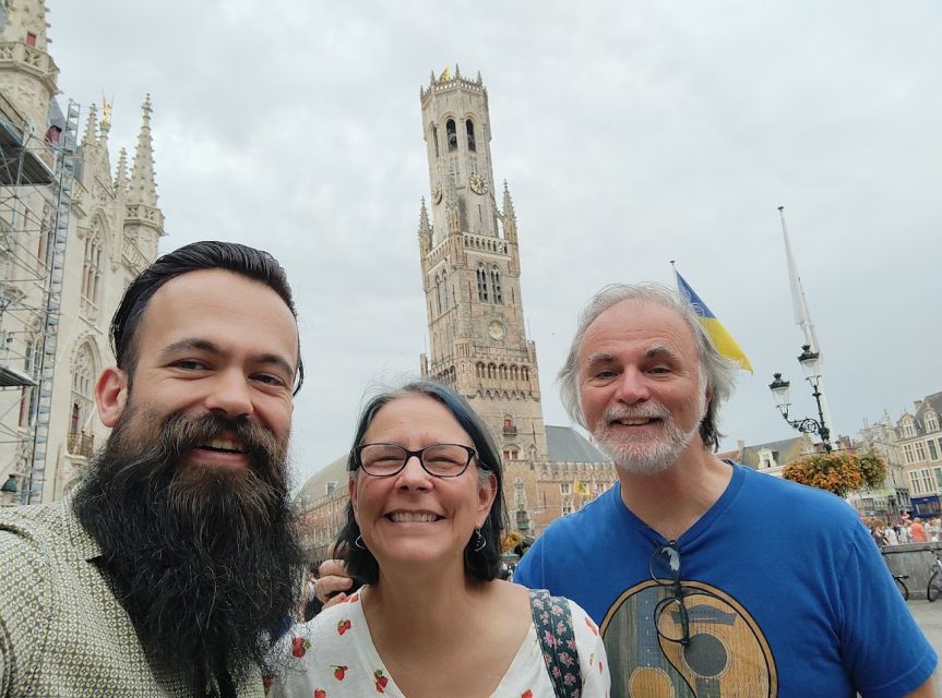 Bruges; private walking tour with the Beardbarian - Booking value and practical timing