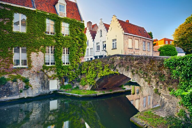 Bruges Scavenger Hunt and Highlights Self Guided Audio Tour - Boniface Bridge and the postcard side of Bruges