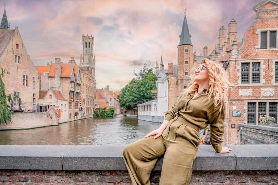 Bruges : Your private 1 hour photoshoot in the medieval city - What the photographer does for you