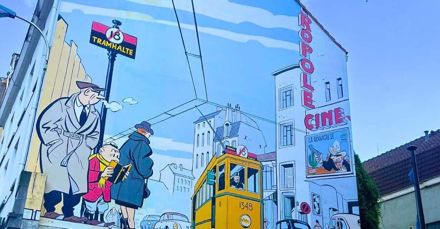 Brussels: 2 hours Private Walking Tour of the Comics Walls - Starting at Rue des Alexiens 55