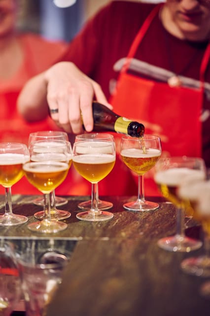 Brussels: Belgian Waffle Making Workshop with Beer Tasting - A Brussels food class built around beer and waffles