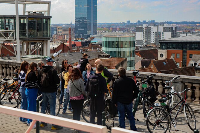 Brussels Highlights & Hidden Gems Bike Tour - Palace of Justice and the Marolles viewpoint