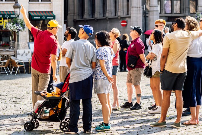 Brussels: Historical Walking Tour with Chocolate & Waffle Tasting - Grand Place: begin with Brussels in full costume