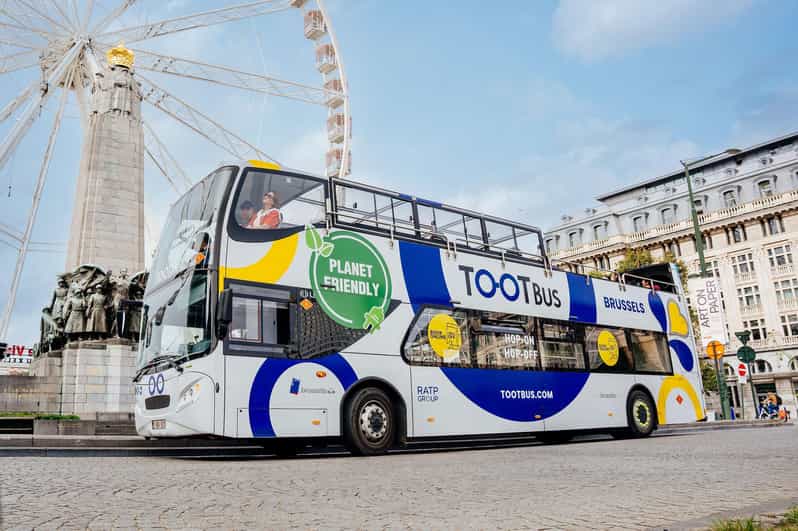 Brussels: Hop-On Hop-Off Bus Tour& Belgian Beer World Museum - Stop 3: Luxembourg and the European quarter