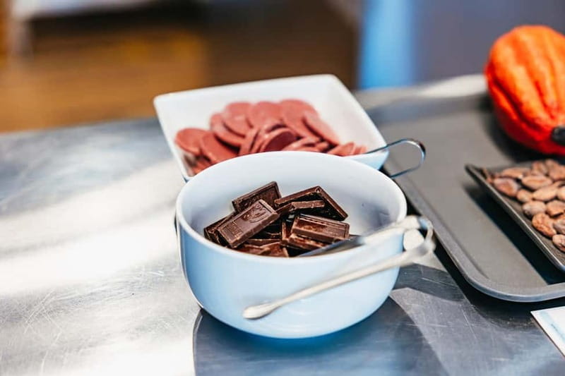 Brussels: Make Your Own Chocolates Workshop with Tastings - Making a bar, mendiants, and truffles