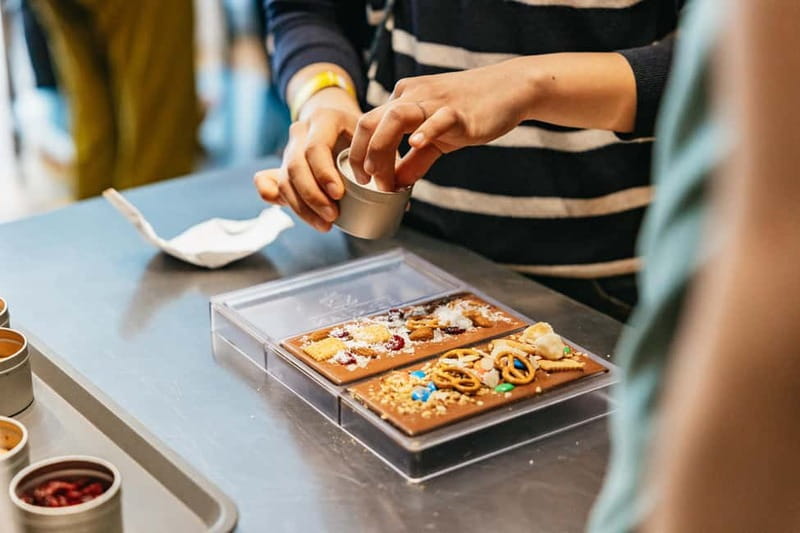 Brussels: Make Your Own Chocolates Workshop with Tastings - Champagne, aprons, and a friendly start