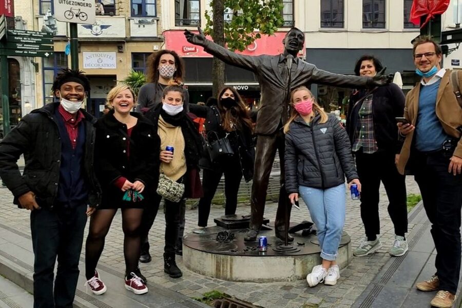 Brussels: Outdoor City Escape Game With Drinks - Starting in central Brussels with a backpack and an app