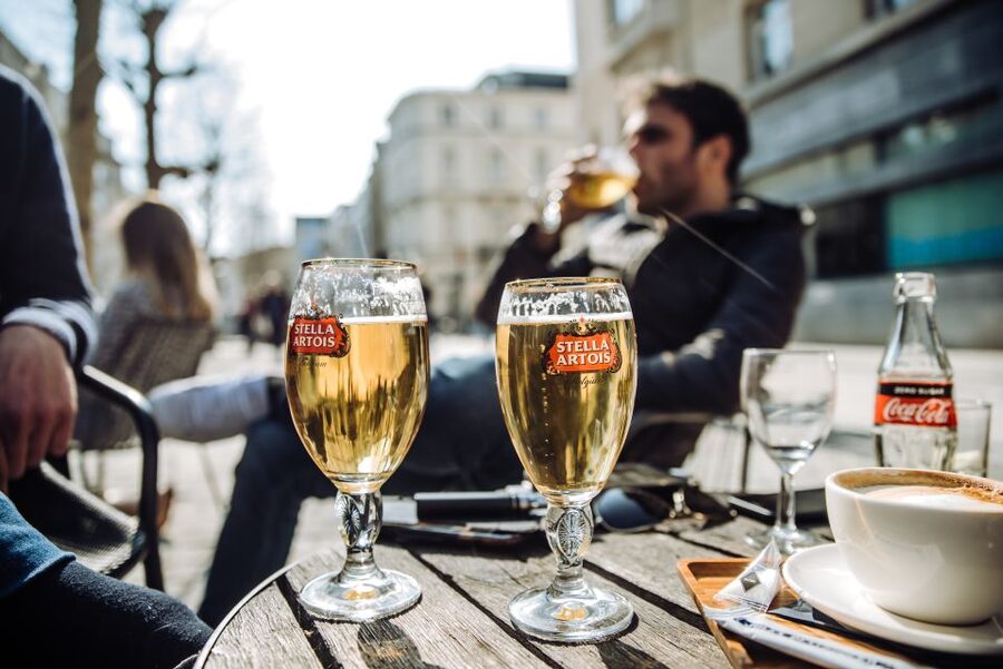 Brussels: Private Beers, Bars, and Live Music Tour by Night - Ending above the city at Play Label Rooftop