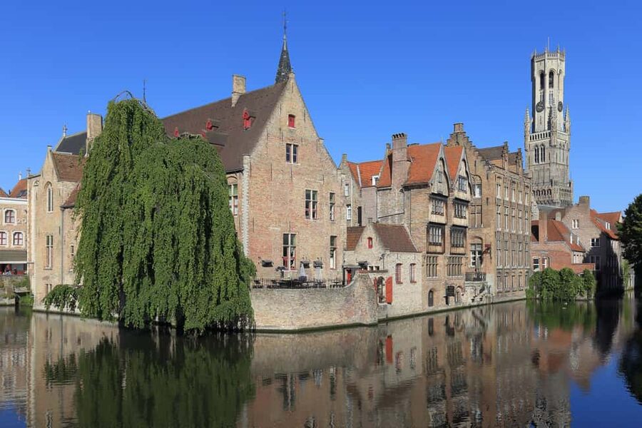 Brussels: Private & Customizable Day Trip to Bruges - The Quay of the Rosary and the classic Bruges view
