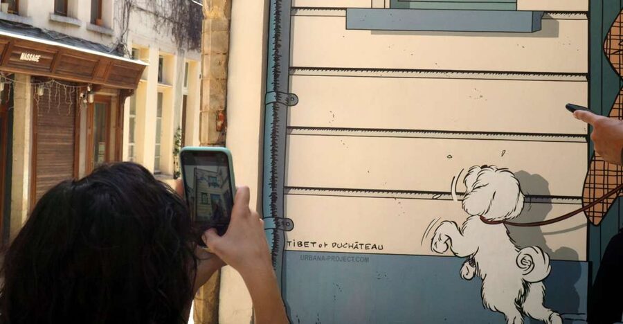 Brussels: The comic book walls walking tour - From the Smurfs to Brussels’ Comic Creators