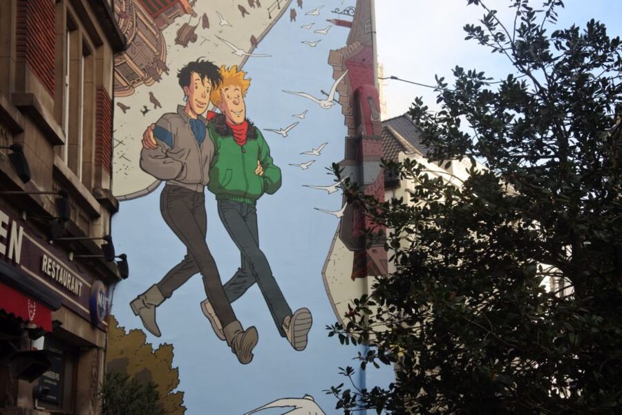 Brussels: The comic book walls walking tour - Price, Family Value, and Time