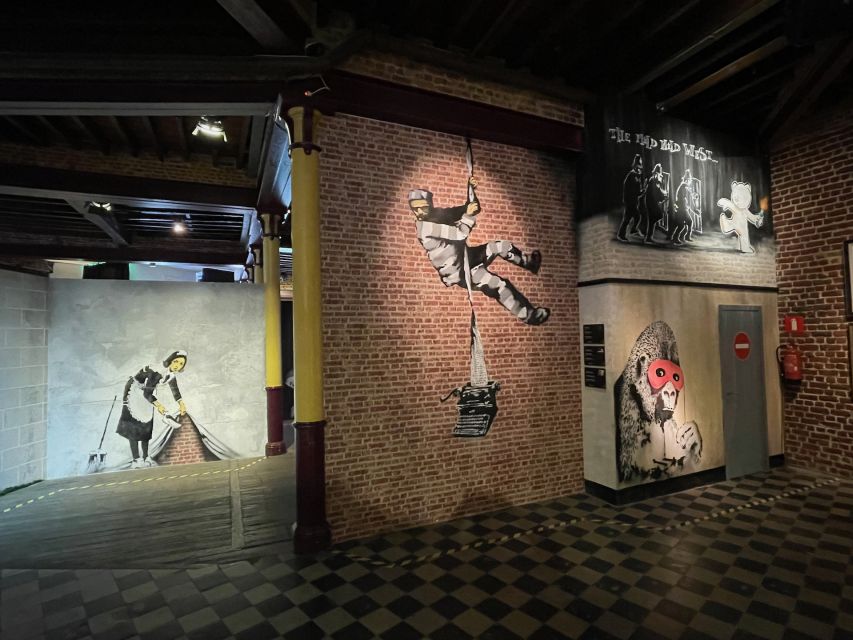 Brussels: The World of Banksy Museum Permanent Exhibition - Following Banksy’s career without a lecture
