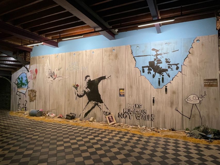 Brussels: The World of Banksy Museum Permanent Exhibition - Why the full-size murals matter