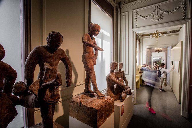 Choco-Story: The Chocolate Museum in Bruges - The chocolate-making demonstration at the end