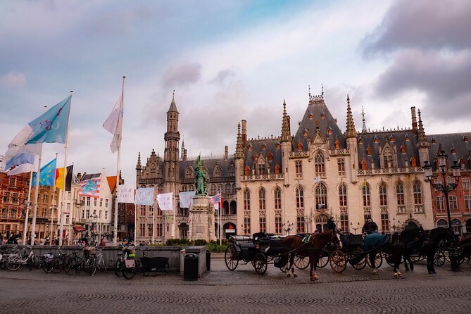 Evening Delights: Bruges Tour with Beer & Chocolate - Jan van Eyckplein begins the walk