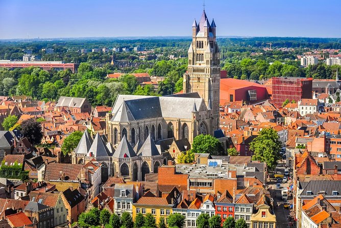 Excursion to Bruges and Ghent by bus from Brussels - Bruges canals, bridges, and old civic power