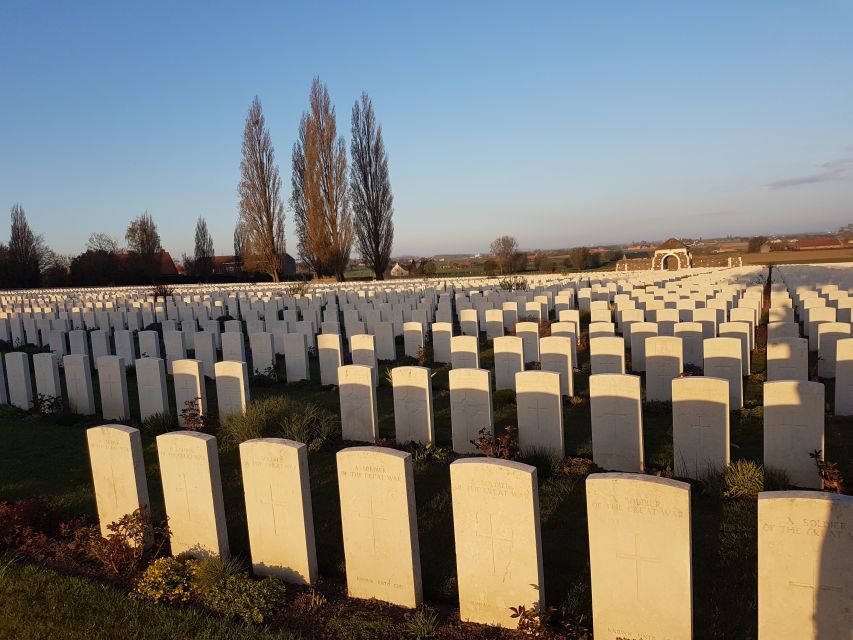 From Bruges: Great War Flanders Fields Minibus Tour w/ Lunch - Passchendaele and Polygon Wood