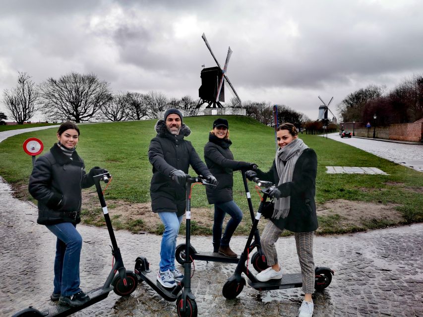 From Bruges to Damme: Private Electric Scooter tour - Starting at Komvest 1