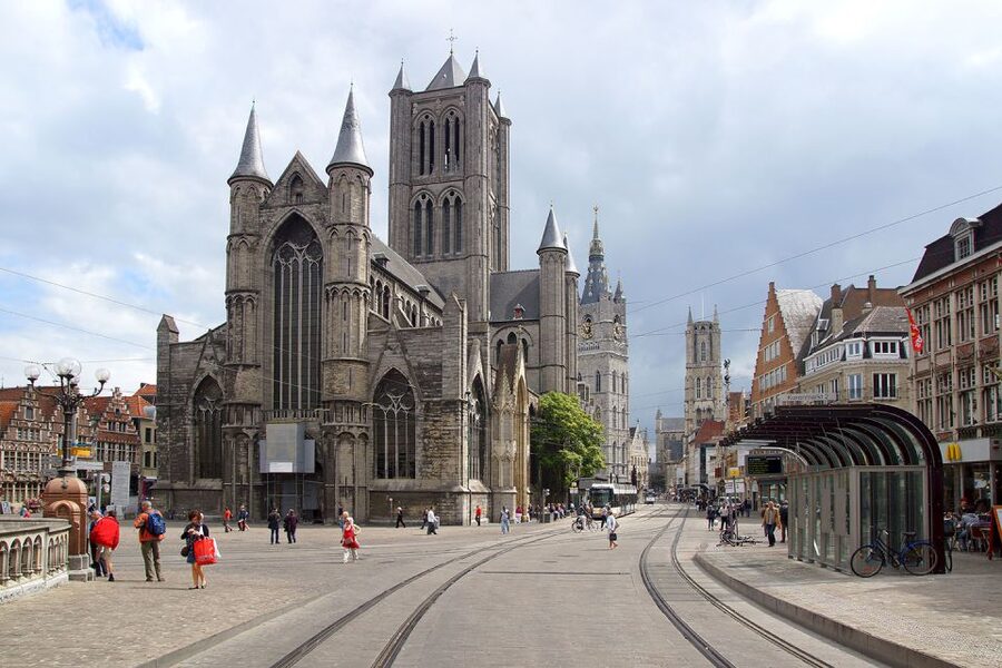 From Brussels: Full-Day Antwerp and Ghent Guided Tour - Antwerp: medieval waterfront to Meir Street