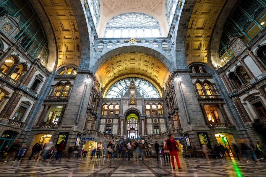 From Brussels: Guided Antwerp City Tour - The castle and the medieval riverfront