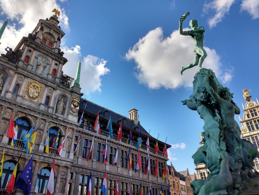 From Brussels: Guided Antwerp City Tour - The Jewish district on the way back