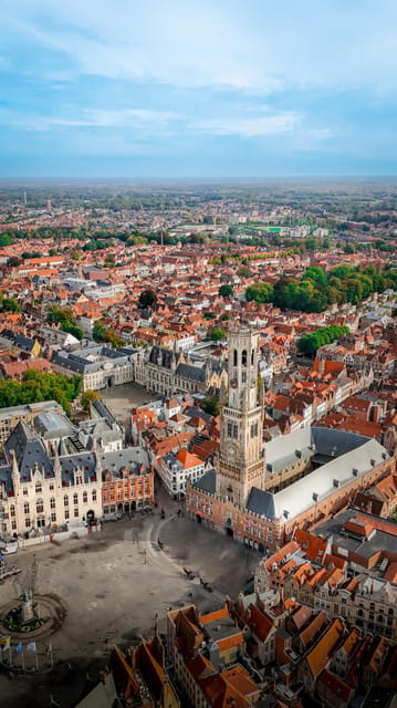 From Zeebrugge: Ghent and Bruges Shore Excursion - Bruges Market Square and the Basilica of the Holy Blood
