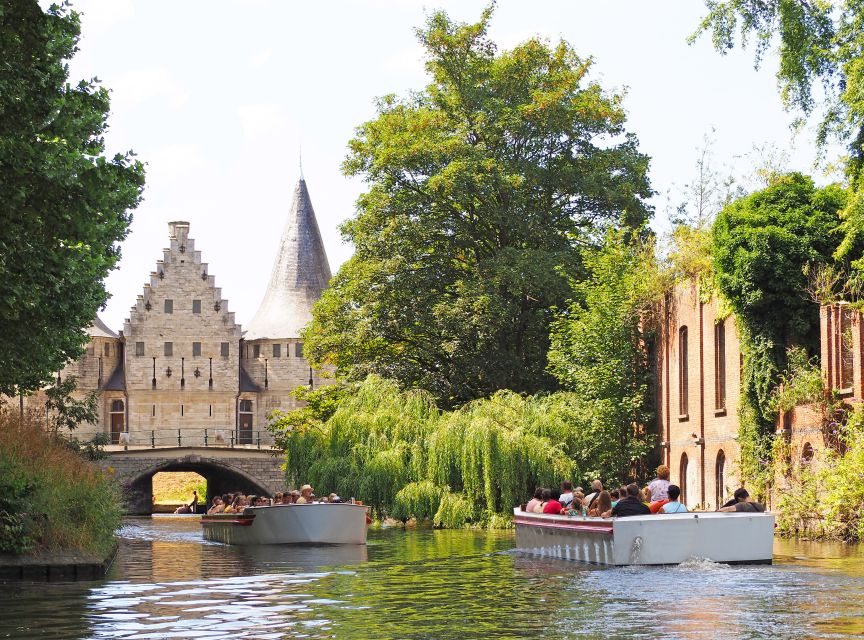 Ghent: 50-Minute Medieval Center Guided Boat Trip - Boarding near Gravensteen