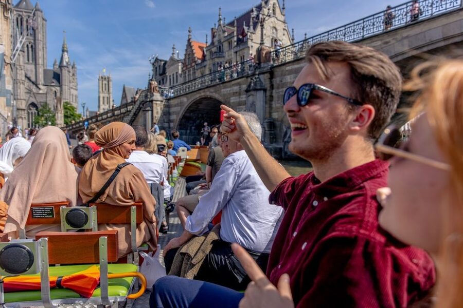 Ghent: 50-Minute Medieval Center Guided Boat Trip - The Old Fish Market and Great Butcher’s Hall