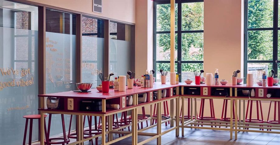 Ghent: Belgian Waffle-Making Workshop with Beer Tasting - Mixing, resting, and baking your own waffles