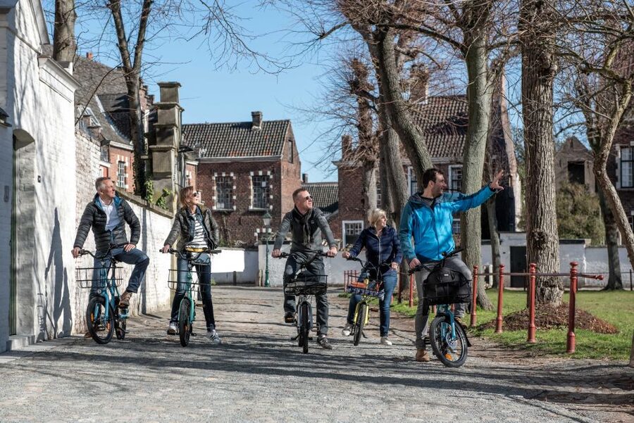 Ghent: City Highlights and Hidden Gems Guided Bike Tour - The Castle of the Counts and medieval Ghent