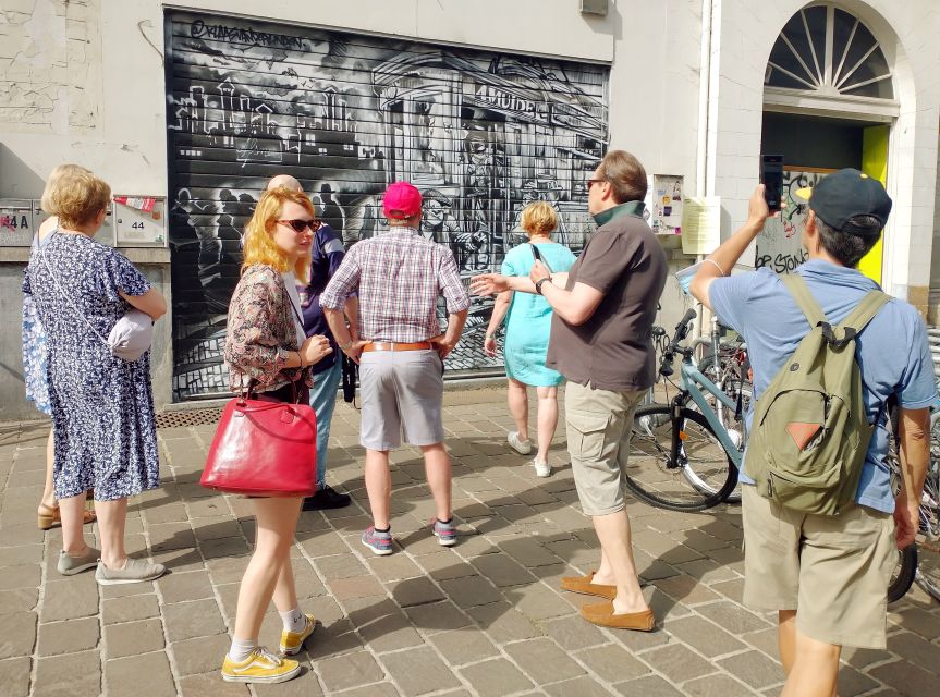 Ghent: Guided City Tour with Food Tastings - Graffiti Street and the less polished side of town