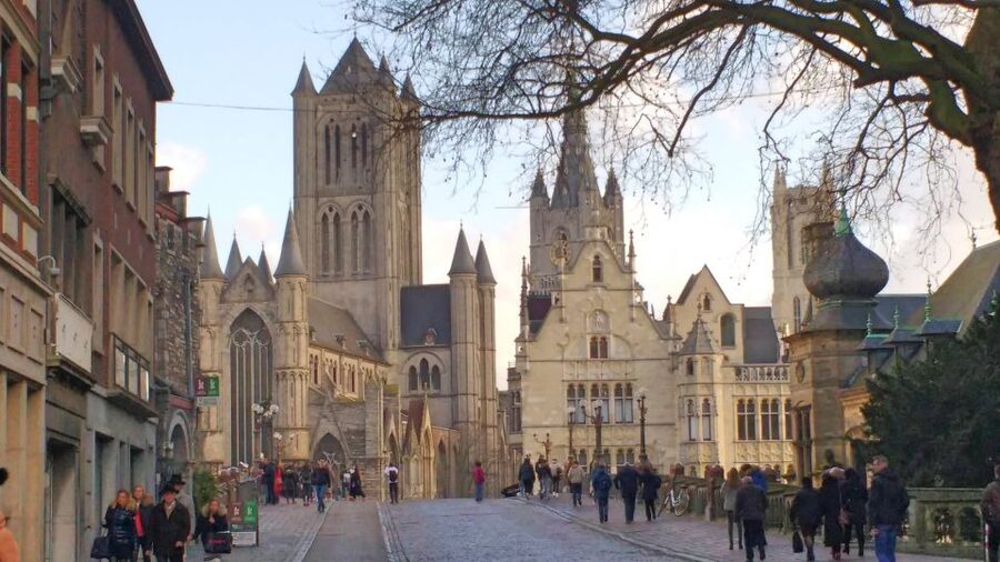 Ghent: Guided City Tour with Food Tastings - Starting at Vrijdagmarkt and finding your bearings