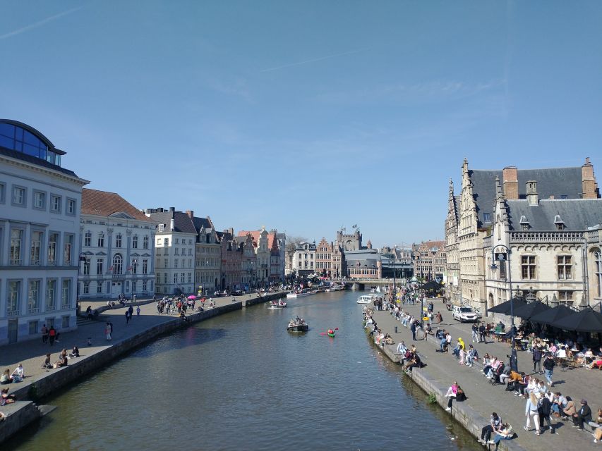 Ghent Running and Sightseeing Tour - Graffiti Street adds a modern break