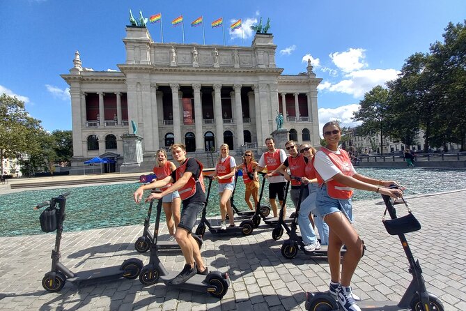 Guided E-kickscooter tour: The big five of Antwerp - Key points about Antwerp’s e-kickscooter tour